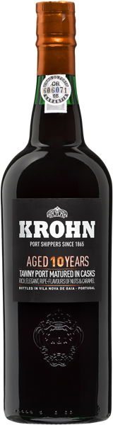 Krohn aged 10 years tawny port  matured in casks